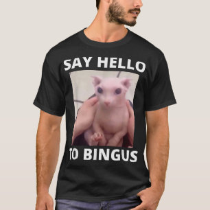 T-shirt Dites Bonjour Bingus Baud Baud Mon Bien-Aimé Coiff