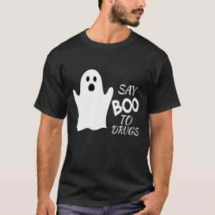 T-shirt Dites Boo To Drugs Halloween Red Ribbon Week Award