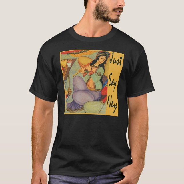 T-shirt Dites juste la chemise de Ney (Devant)