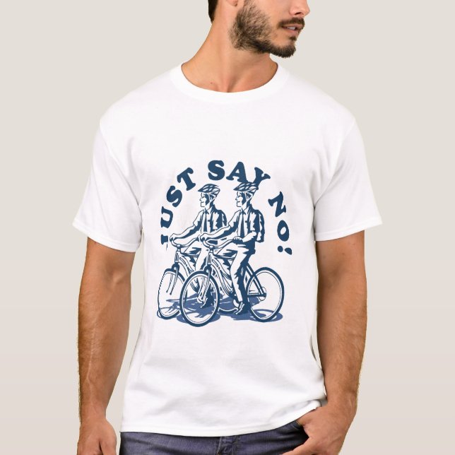 T-shirt Dites juste non ! (Devant)