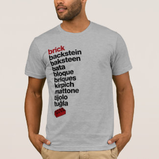 T-shirt Dites la brique…
