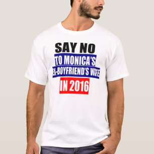 T-SHIRT DITES NON À L'ÉPOUSE DES EX-AMIS DE MONICA EN 2016