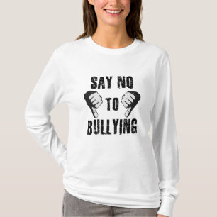 T-shirt Dites non à l'intimidation