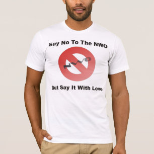 T-shirt Dites non à MAINTENANT