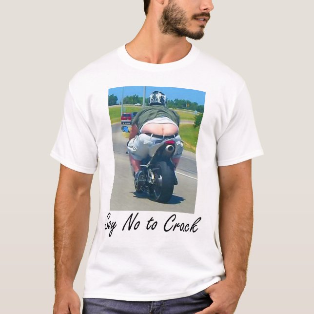 T-shirt Dites non de fendre (Devant)