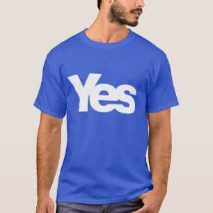 T-SHIRT DITES OUI EN ECOSSE !