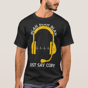 T-shirt Dites simplement Copier Les Opérateurs D'Expéditio