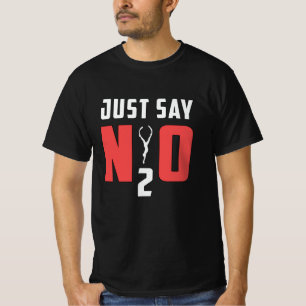 T-shirt Dites simplement N2O Plongée Plongée Plongée Plong