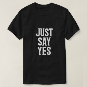 T-shirt Dites simplement oui sensibilisation à la drogue