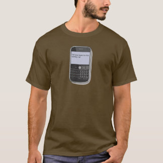 T-shirt dites votre maman d'arrêter le service de