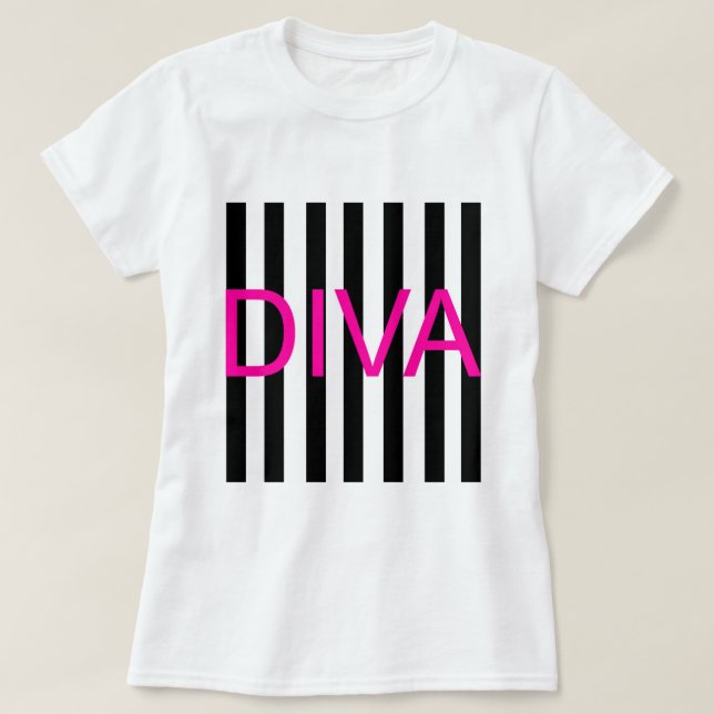 T-shirt Diva (Design devant)