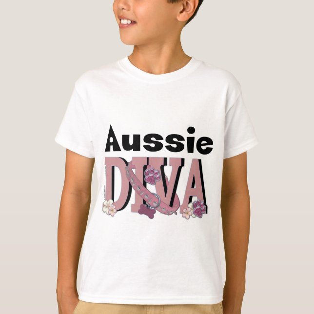 T-shirt DIVA australienne (Devant)