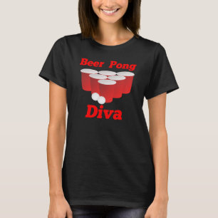 T-shirt Diva Beer Pong