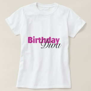 T-shirt Diva d'anniversaire (2)