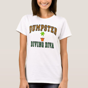 T-shirt Diva de plongée de décharge