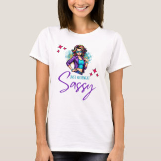 T-shirt Diva néon impertinente