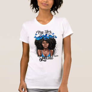 T-shirt Diva Noir Radiant Embracant l'autonomisation audac