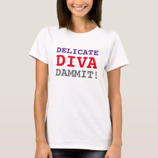 T-SHIRT DIVA SENSIBLE MINCE