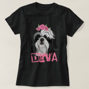 T-shirt DIVA Shih Tzu