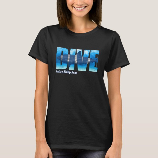 T-shirt DIVE Anilao SCUBA Diving Snorkeling (Devant)