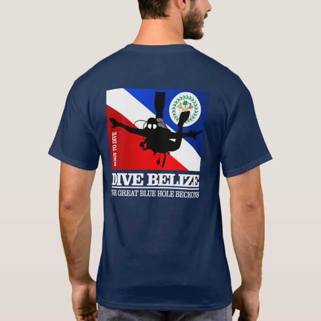 T-shirt Dive Belize DF2 (Dos)