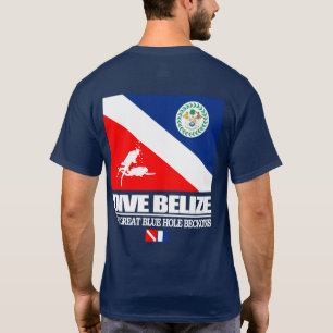 T-shirt Dive Belize (sq)