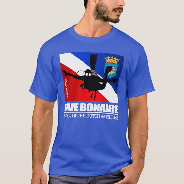 T-shirt Dive Bonaire DF2 (Devant)