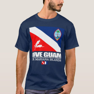 T-shirt Dive Guam (sq)
