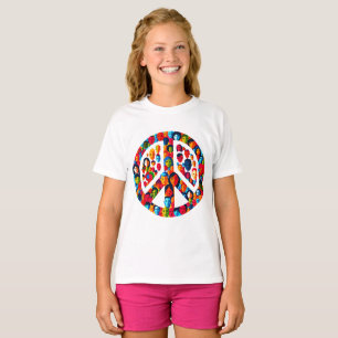 T-shirt Diversité pacifique Unité mondiale Conception des