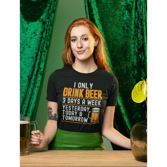 T-shirt Divertida para Beber, Amantes de la cerveza (Créateur téléchargé)