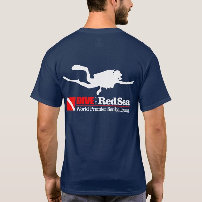 T-shirt DIVETla merRouge (Dos)