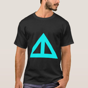 T-shirt Divided Triangular Arrow