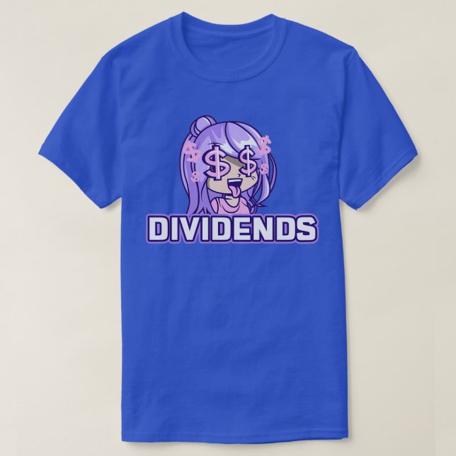 T-shirt Dividende Investisseurs Stock (Design devant)