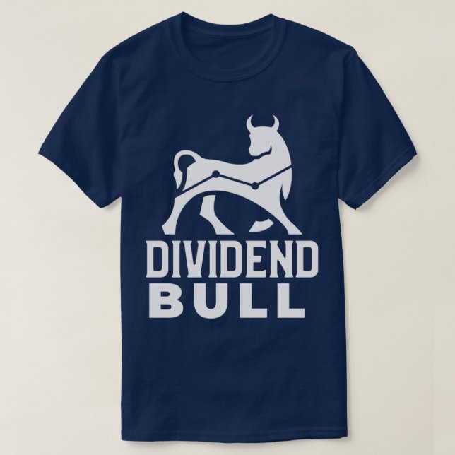 T-shirt Dividende Investisseurs Stock Trading 5 (Design devant)