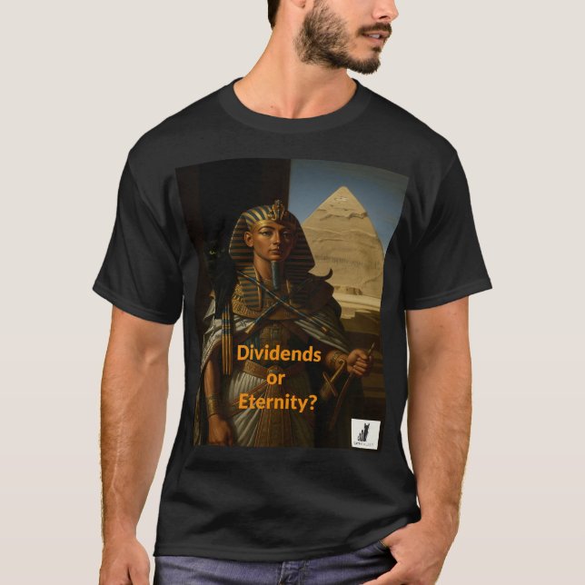 T-shirt Dividendes ou éternité ? Le plus grand régre du ph (Devant)