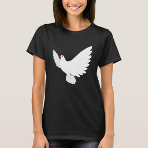 T-shirt Divine Femme Peace Dove