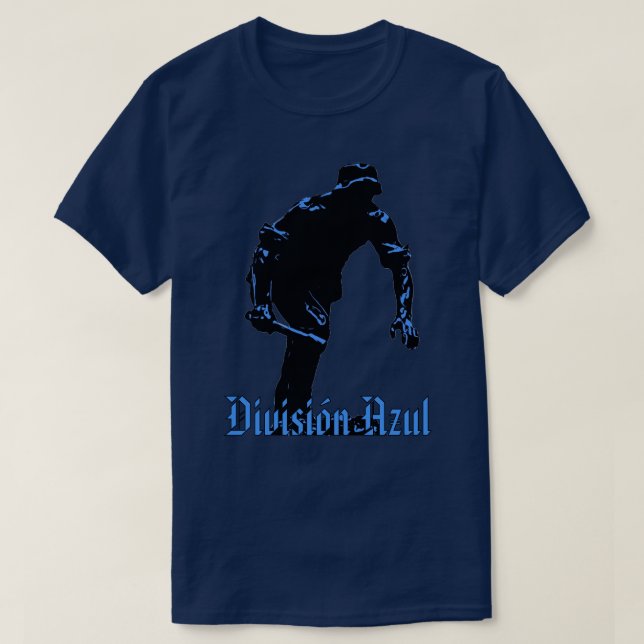 T-SHIRT DIVISION BLEUE (Design devant)