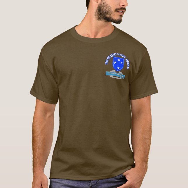T-shirt Division de CIB 23 FNI (Americal) (Devant)