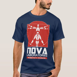 T-shirt Division de la robotique des laboratoires Nova