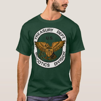 T-shirt Division des stupéfiants du Département du Trésor