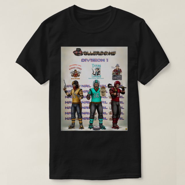 T-shirt Division NRL (Design devant)