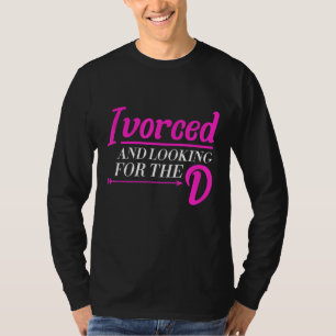 T-shirt Divorcé Ivorced D Mariage Divorce Disparition Femm