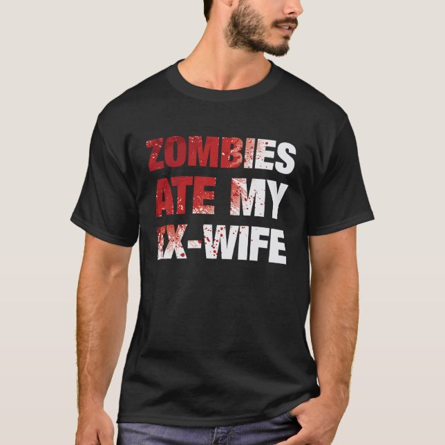 T-shirt Divorcee Husband Halloween Costume (Devant)