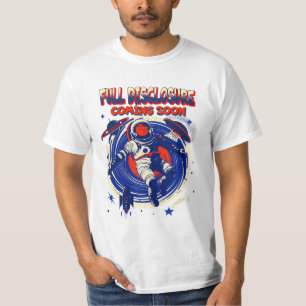 T-shirt Divulgation complète à venir bientôt   L'astronaut