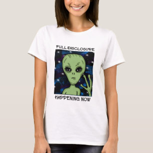 T-shirt Divulgation complète de l'événement Alien et OVNI