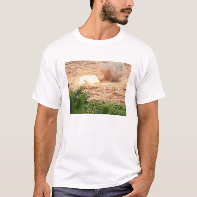 T-shirt Dix blocs de TNT d'une demi-livre (Devant)