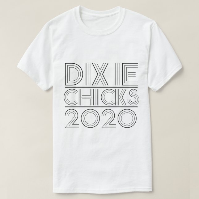 T-shirt Dixie Chicks 2020    (Design devant)