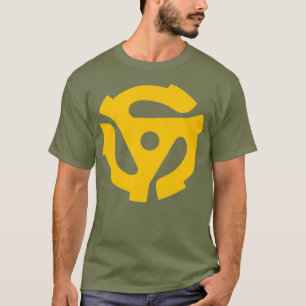 T-shirt DJ 45 tr/min Tourne-disque de la musique