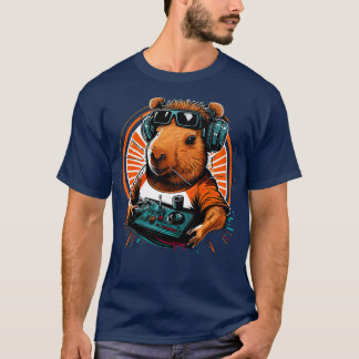 T-shirt Dj Capybara