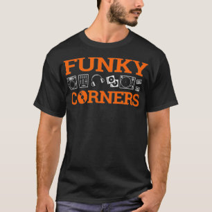 T-shirt DJ design cool coins funky